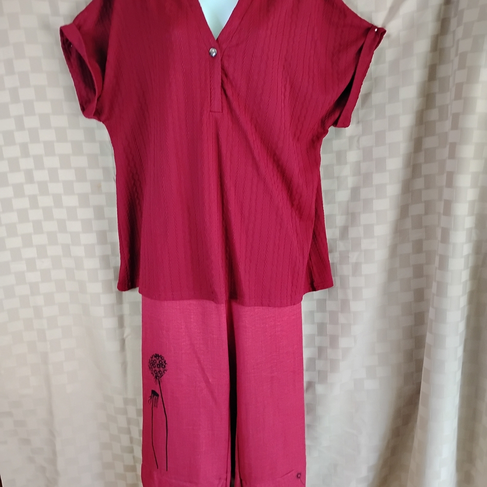 Women's Red Blouse